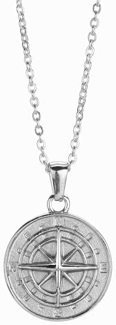 To My Son Compass Necklace Gift Box