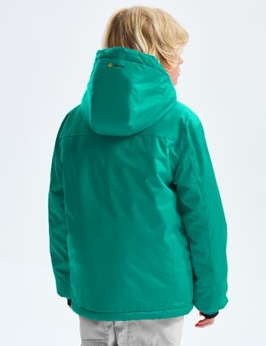 GEMYSE Boys Waterproof Ski Jacket