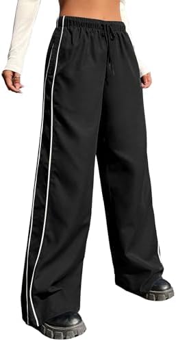 EXARUS Girls Parachute Pants