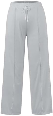 Ikevan Girls Oversized Wide Leg Sweatpants Drawstring