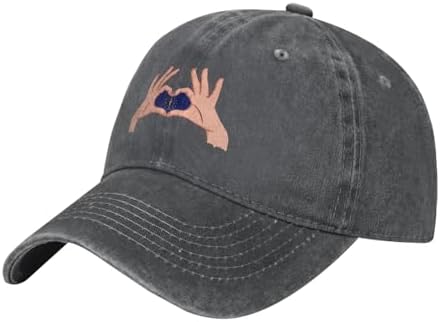 Holding A Heart Flag Baseball Cap
