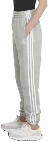 Adidas Power Girls Cotton Fleece Joggers Premium Cotton Fleece Overtime Tested