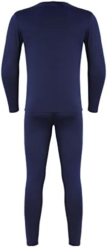 Black Compression Shirt Mens Base Layer Thermal Underwear for Cold Weather