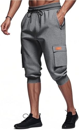Premium Elastic Waist Cargo Shorts for Men