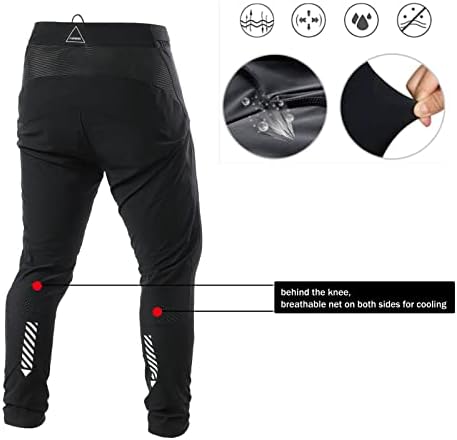 FORBEMK Boys Youth Mountain Bike Pants Comfy Quick-Dry