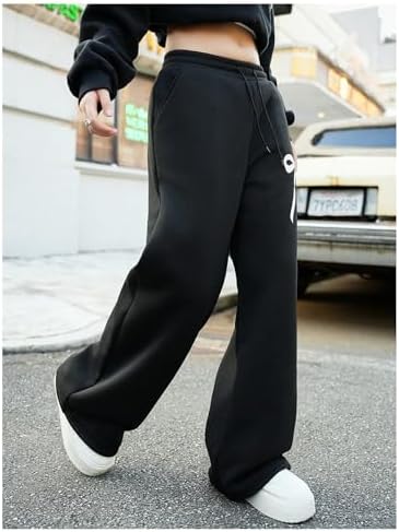 Girls Bowknot Wide Leg resurrected Track Pants