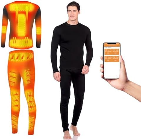 Foern Electric Heated Underwear Set - Stay Warm in Cold Weather