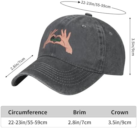Holding A Heart United States Flag Baseball Cap