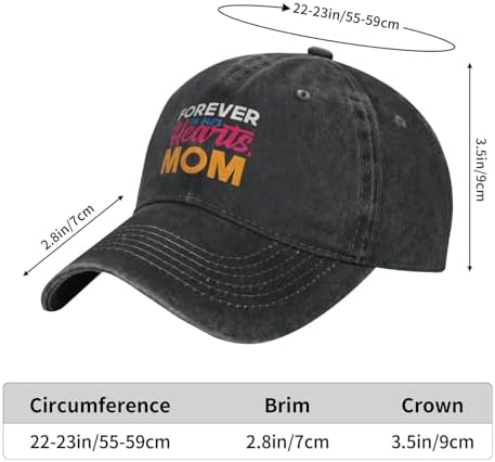 Forever in Our Hearts Mom Baseball Cap