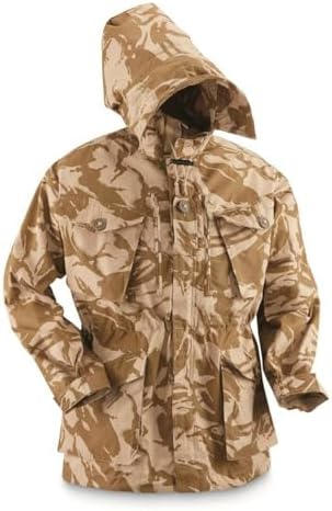 Experience the tactical adventures of the British army with this authentic parka