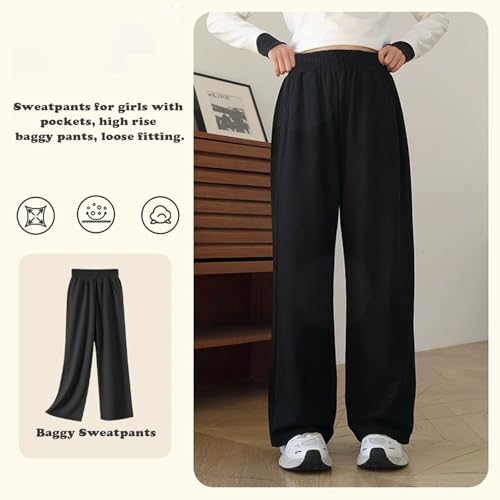 Thoughtful Kids Wide Leg Sweatpants Soft Stretchy for Day Night
