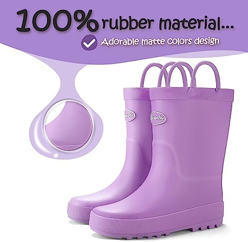 K KomForme Kids Rain Boots