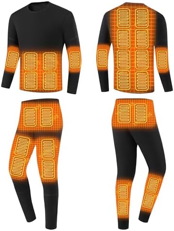 YANYNGS Heating Thermal Base Long John Set