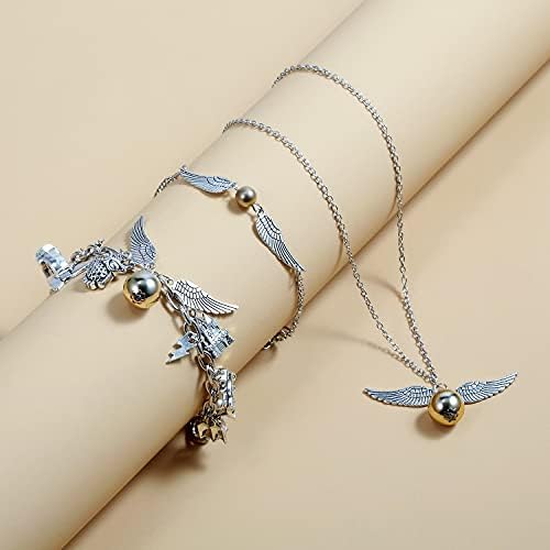 Fancy Space Wizardry- Themed Adjustable Charm Bracelet Set for Kids and Adults
