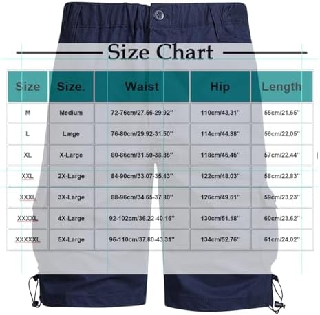 Premium Mens Classic Cargo Shorts