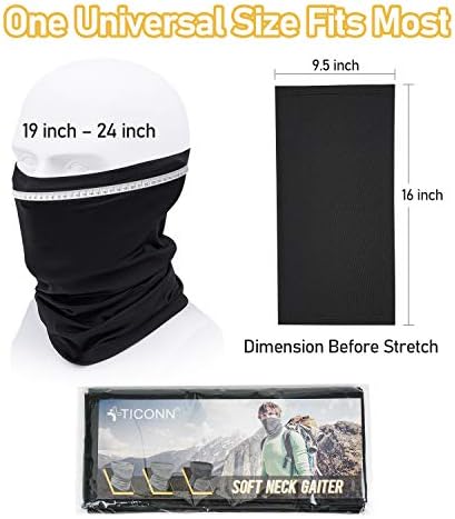 Ticonn - Universal Neck Gaiter for Sun Wind and Fashion