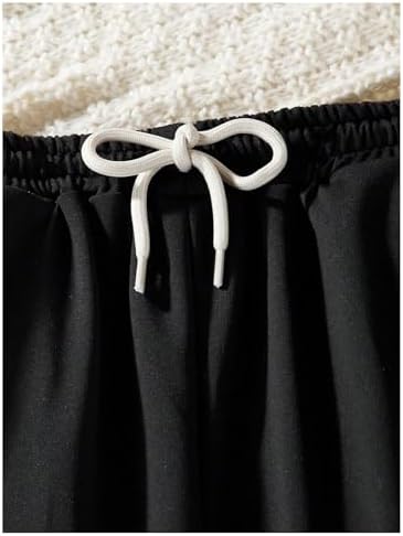 Verdusa Girls Trendy Hearts Sweatpants