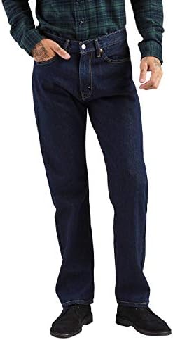 Levis 505 Jeans 5 Pocket Straight Jeans Ages 18