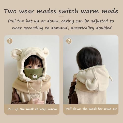 Cute Cat Ears Skiing Helmet Cover for Girls