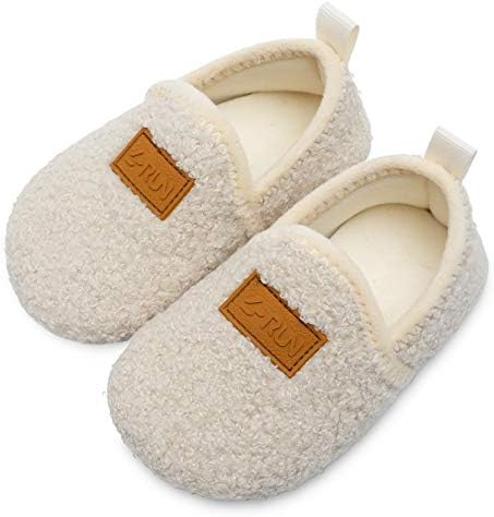 L-RUN Toddler Boys Girls House Slippers