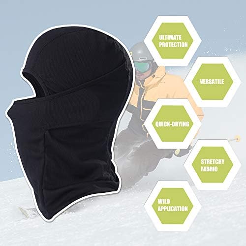 Adjustable Face Mask for UV Protection and Wind Resistance Balaclava Style