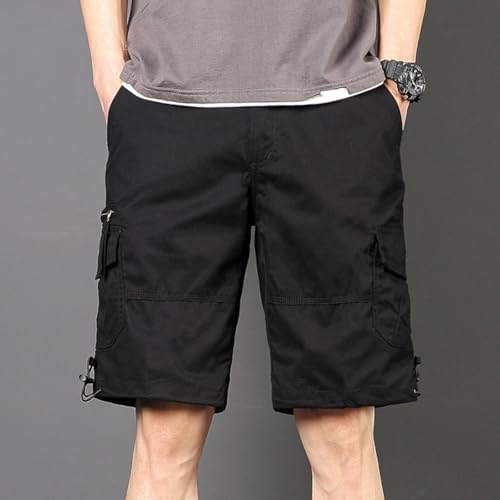 Mens Summer Cotton Bermuda Shorts Casual Trendy erad for Men