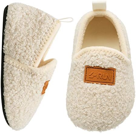 L-RUN Toddler Boys Girls House Slippers