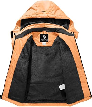 GEMYSE Girls Waterproof Ski Jacket with Hood