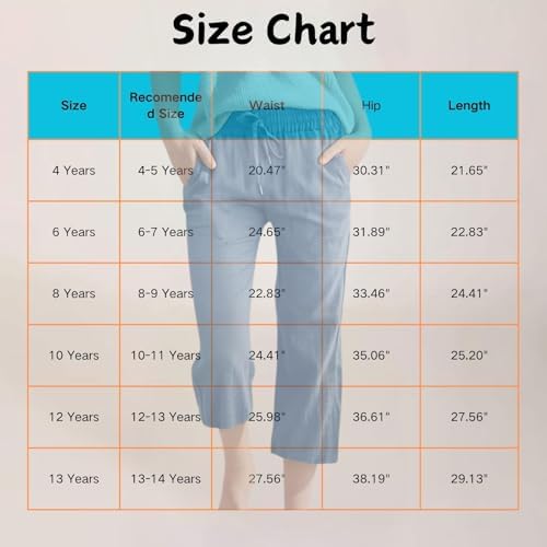 Summer Cotton Linen Capri Pants Cozy Trendy