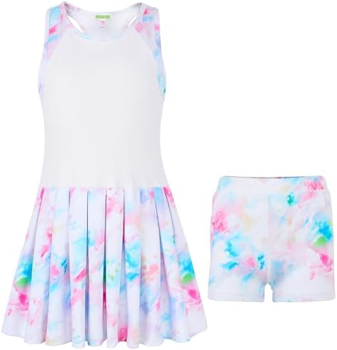 MODAFANS Girls Tennis Golf Pickleball Dress
