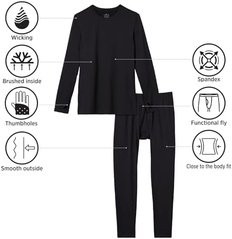 Stay Cozy in Style with Cuddl Duds - Thermal Set for Men