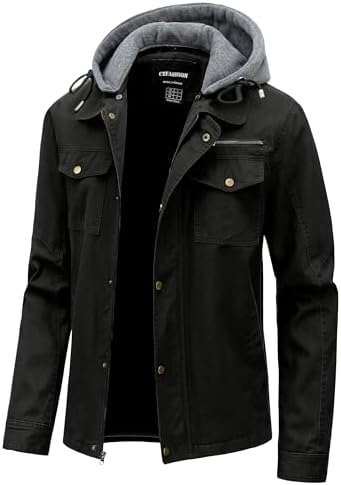 Mens Lightweight Cotton Jacket