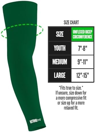 NXT NXTRND Air-TEK Arm Sleeves Breathable Compressed for Men