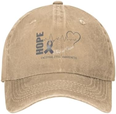 Hope for a Cure Encephalitis Awareness Womens Baseball Cap
