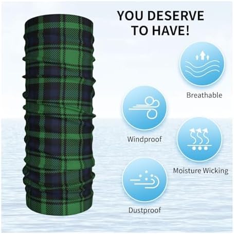 UNISEX FASHIONABLE NECK GAITER FACE COVER WITH UPF 50 PROTECTION