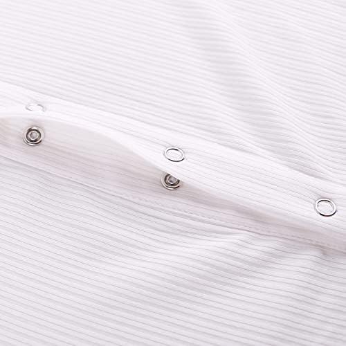 Mens Thermal Long Sleeve Nightwear Pajamas with Knit Fit