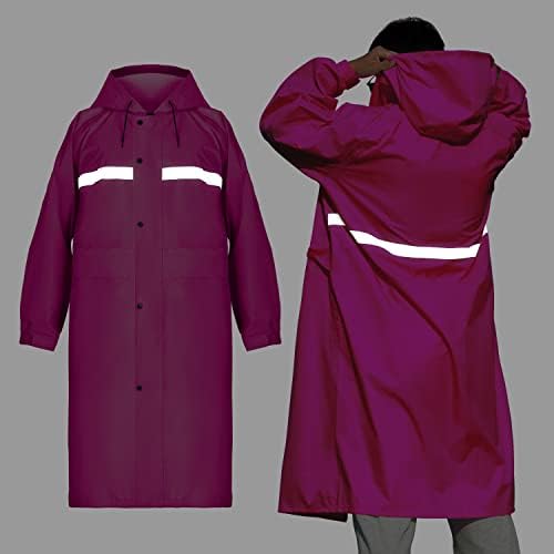 Coralrain Long Hooded Rain Jacket