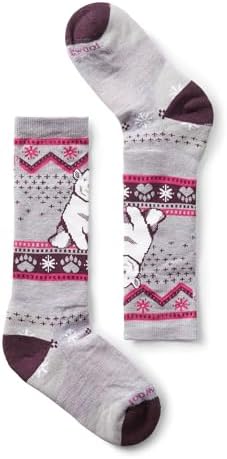 Smartwool Childrens Wintersport Full Cushion Polar Bear Socks