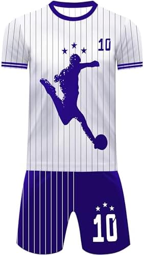 KHIGSJDG Boys Soccer Jerseys