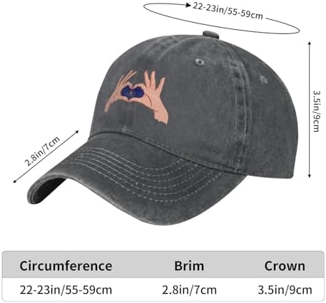 Holding A Heart Flag Baseball Cap