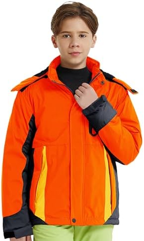 WantDo Boys Waterproof Ski Jacket