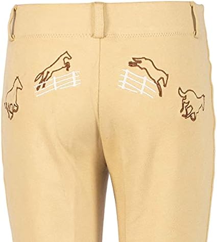 TuffRider Kids Cotton Embroidered Pull-On Jods