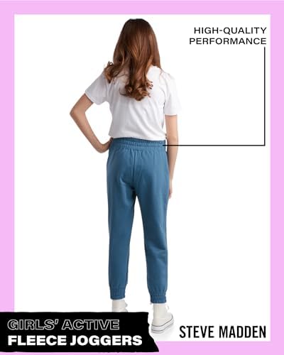 Girls Performance Fleece Jogger Sweatpants
