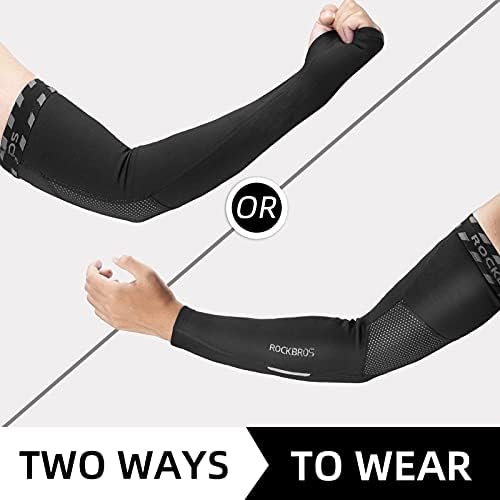 ROCKBROS Smart Arm Warmers - Stay Warm in All Conditions