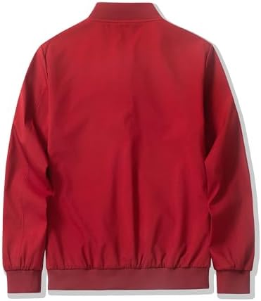URBANFIND Mens Windbreaker Jacket Lightweight Stylish Spring Fall Essential