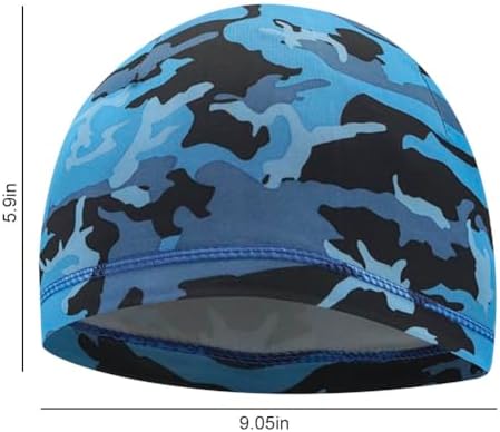 8Pcs Kids Helmet Liner Wicking Running Hat Skull Cap with Protection