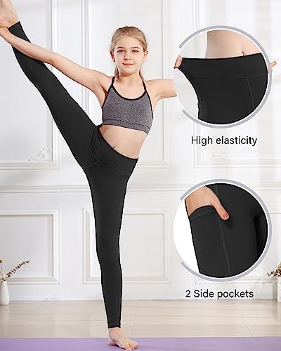Stelle Girls Athletic Leggings with Pockets