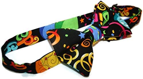 Personalized Happy Birthday Bow Tie Party Gift - Unique Handmade Mens Bow Ties