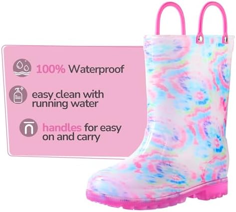 Waterproof Kids Rain Boots