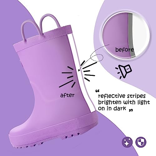 K KomForme Kids Rain Boots